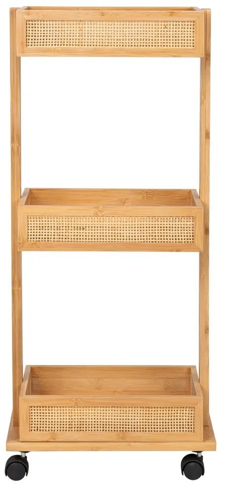 Etajeră baie din bambus Wenko Allegre