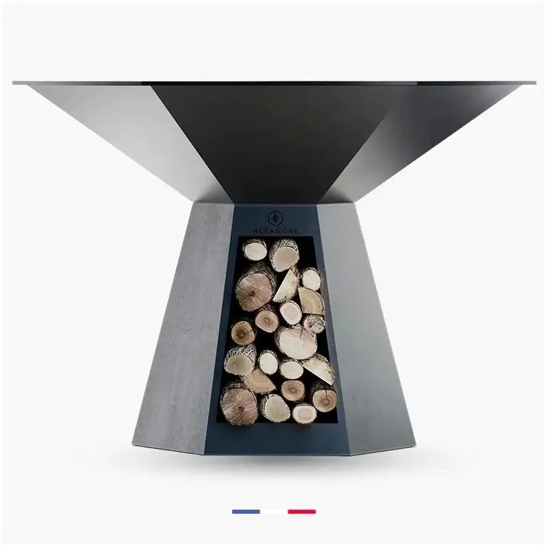 Gratar Hexagon Grand banquet Black 150cm