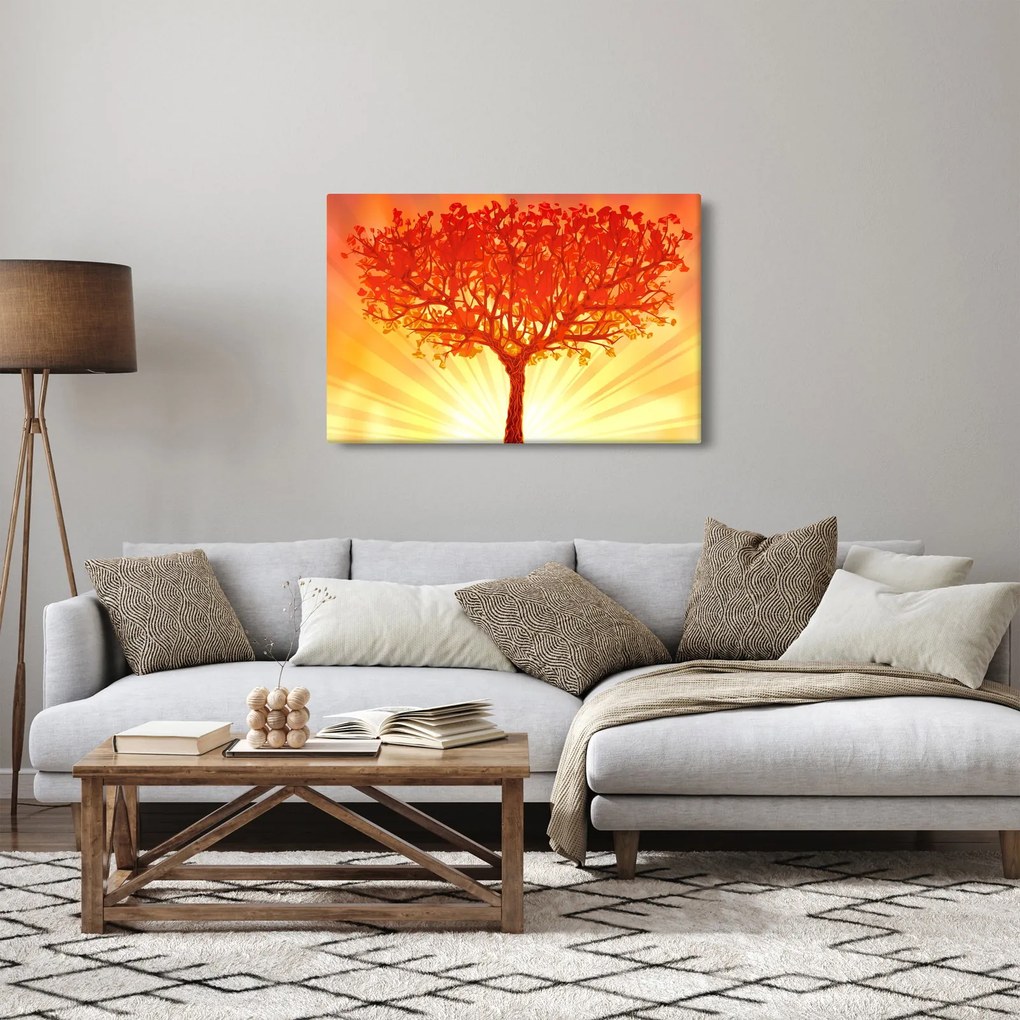 Tablou - Copac în lumina soarelui (90x60 cm)