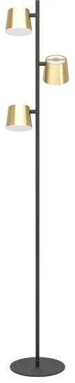 Lampadar LED Eglo 39987 ALTAMIRA 3xGU10/4,6W/230V 3000K auriu
