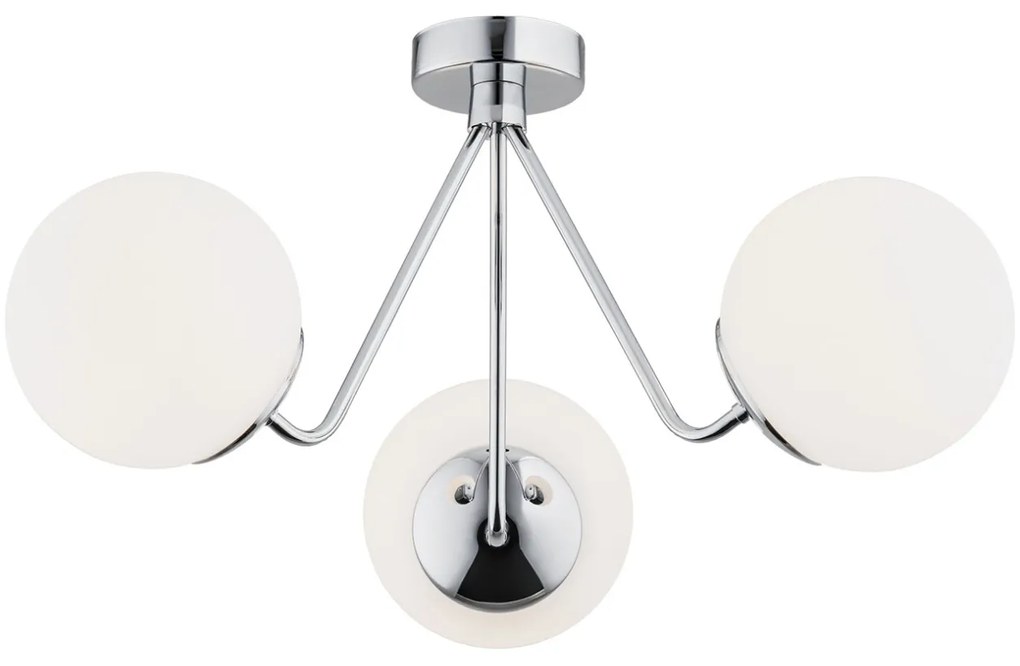 Lustra aplicata design modern minimalist TOMAR crom