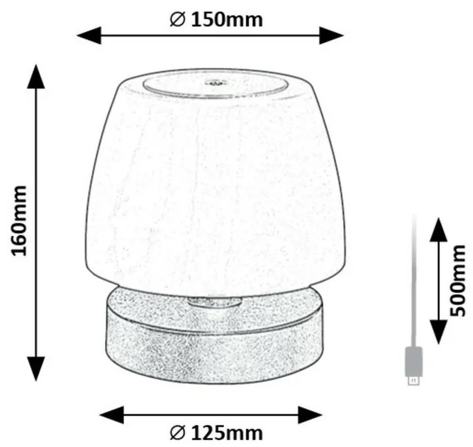 Veioză LED Rabalux 7040 Odera, de exterior