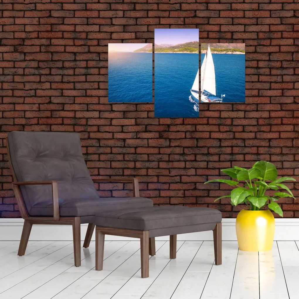 Tablou - Excursie cu navă (90x60 cm)