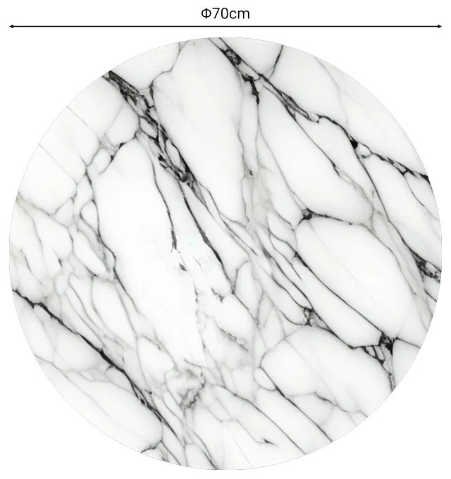 Blat masa Kailo aspect marmura 70x70x2.5 cm