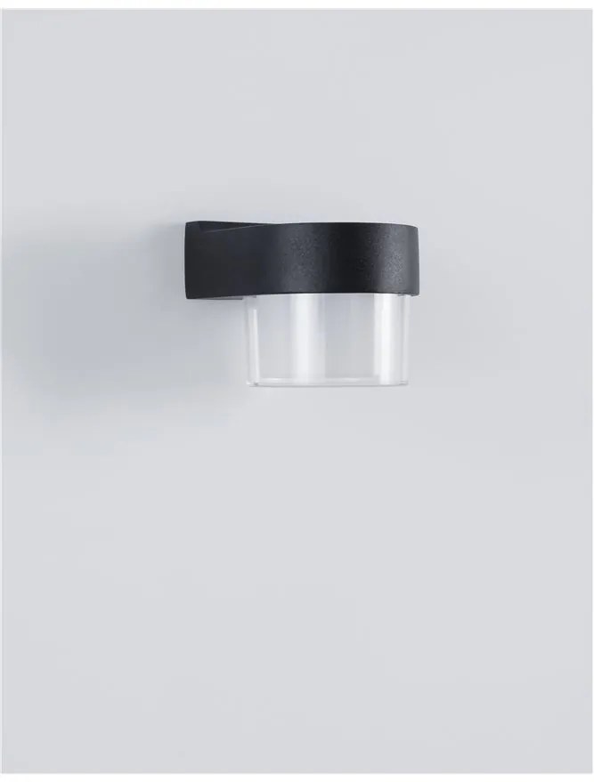 Aplica LED moderna de exterior cu iluminat ambiental IP65 DARF I