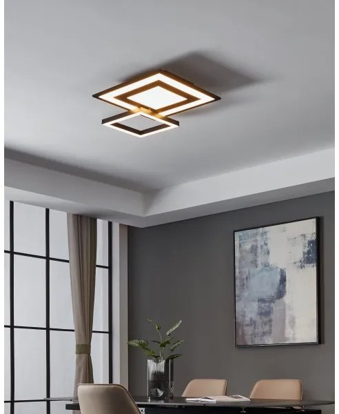 Plafonieră LED RGBW dimabilă SALITERAS-Z LED/21,6W/230V Eglo 900025