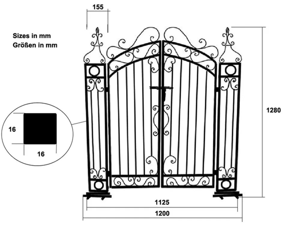 Poartă Galeras – Garden Pleasure