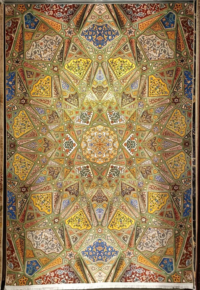 Covor mozaic modern 150/225 cm