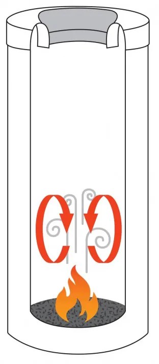 Coș Brabantia Flame Guard 647074, 30 l, Rezistent la foc, Coș interior metalic, Inox, Inox