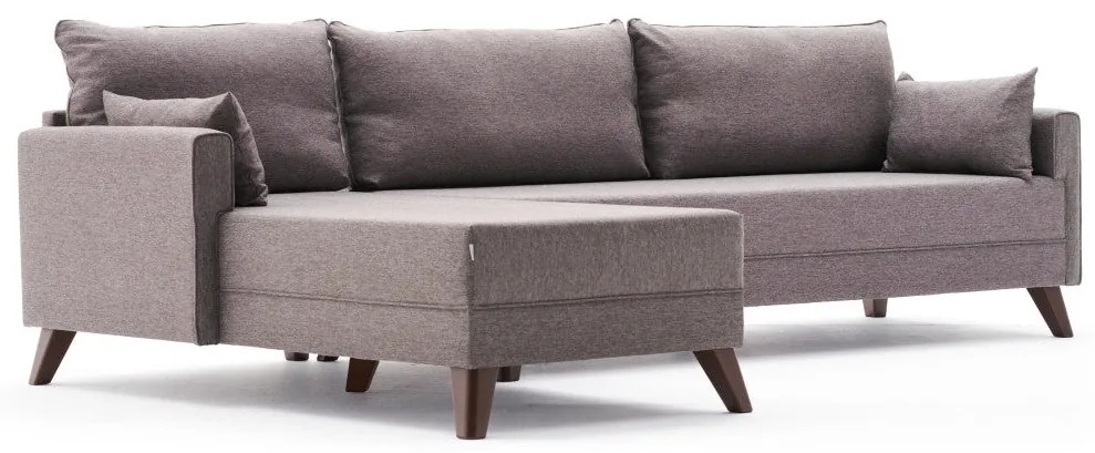 Canapea de colț Bella Corner Sofa Left - Brown