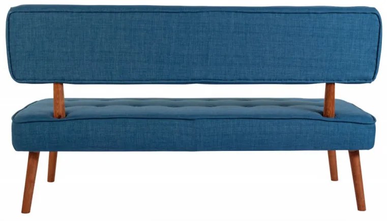 Canapea 2 Locuri, Lemn Solid, Westwood Loveseat, Albastru Cobalt