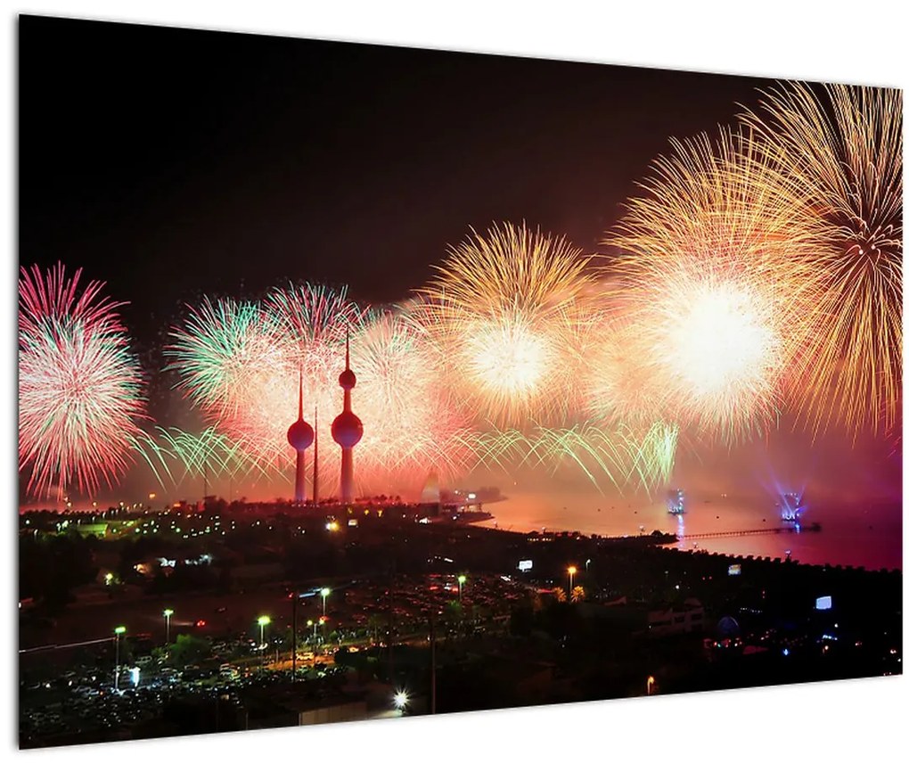 Tablou cu artificii (90x60 cm)