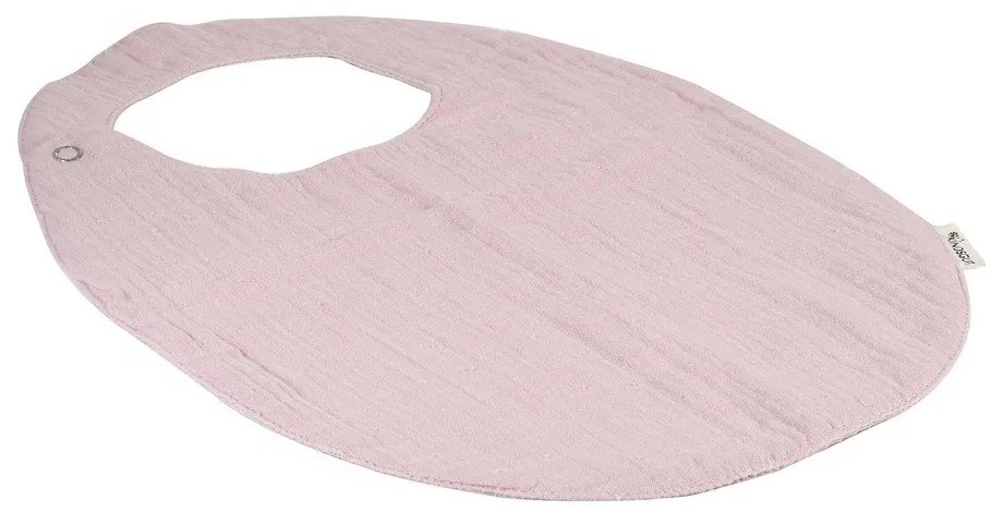Bavețică din muselină Kindsgut Oslo, roz