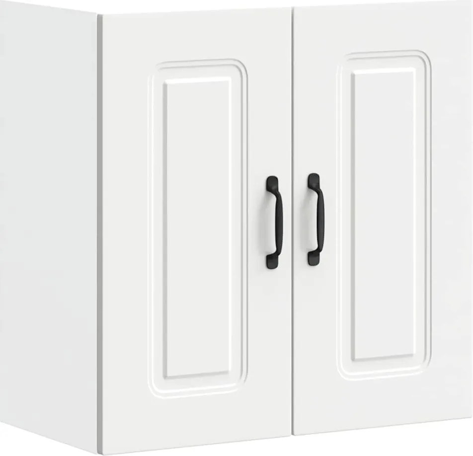 vidaXL Dulap de bucătărie „Kalmar” din lemn prelucrat alb