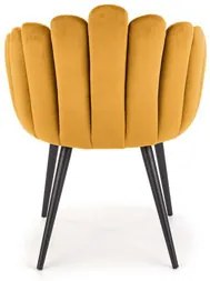 Scaun de sufragerie Kiana (muștar). Promo -6%. 1039619