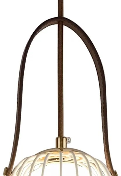 Lampă de perete MEMORY 1xG9/4W/230V albă/maro Klausen 111098