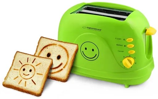 Prajitor de paine Smiley ESPERANZA EKT003