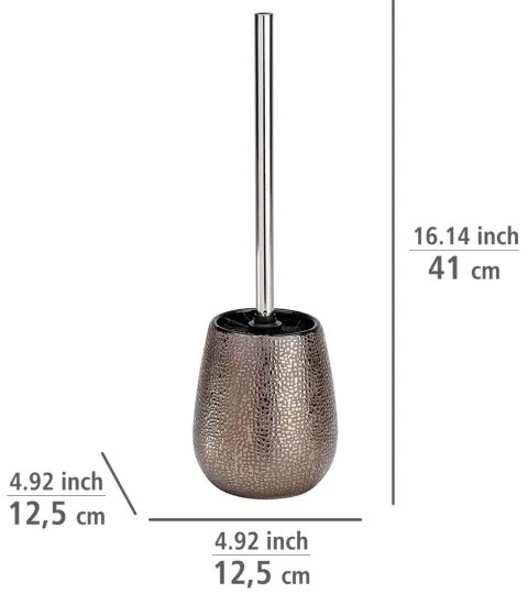 WENKO Perie WC MARRAKESH, 12,5 x 41 cm, maro - 21644100