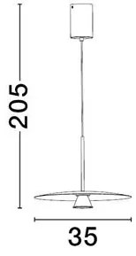 Pendul LED design modern LOPO