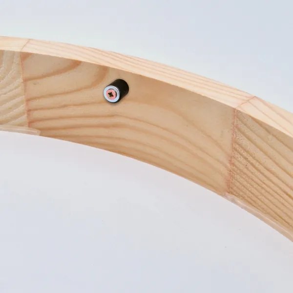 Plafonieră NATURAL SLIM 2xE27/60W/230V ø 37 cm pin