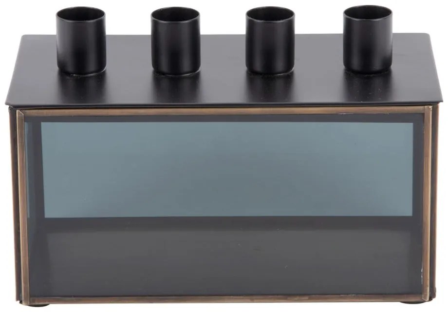 Sfeșnic din sticlă Boxed Rectangle – PT LIVING