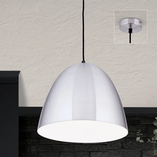 Pendul stil modern Loft large aluminiu