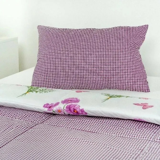 Stanex CLASSIC set de vară Spring purple , 140 x200 cm, 40 x 60 cm