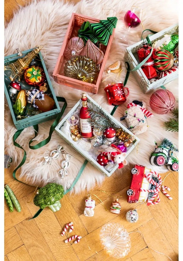 Ornament de Crăciun din hârtie Honeycomb Tree – Sass & Belle