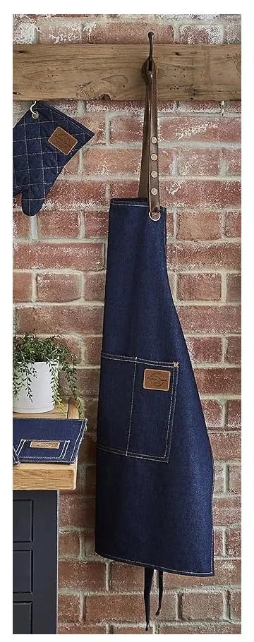 Şorţ pentru bucătărie Cooksmart Oxford Denim