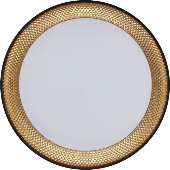 Brilliant - Plafonieră LED dimabilă WALDO LED/36W/230V, negru/auriu + telecomandă
