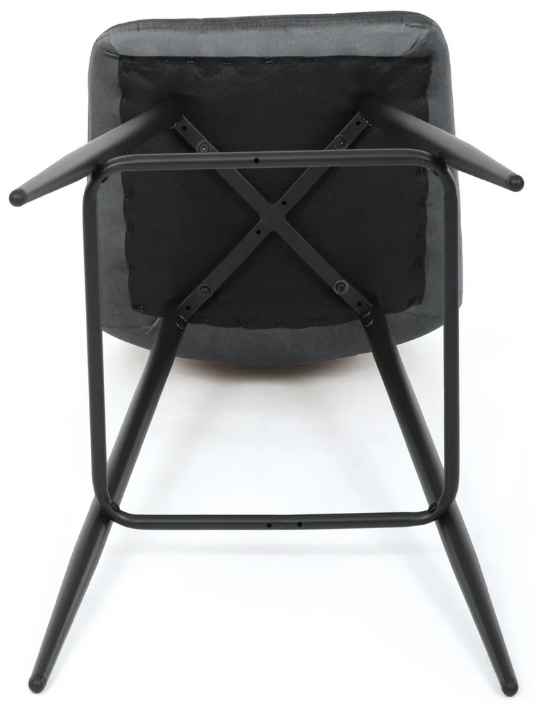 Set de scaune de bar B-X7015 GREY2, 4 buc