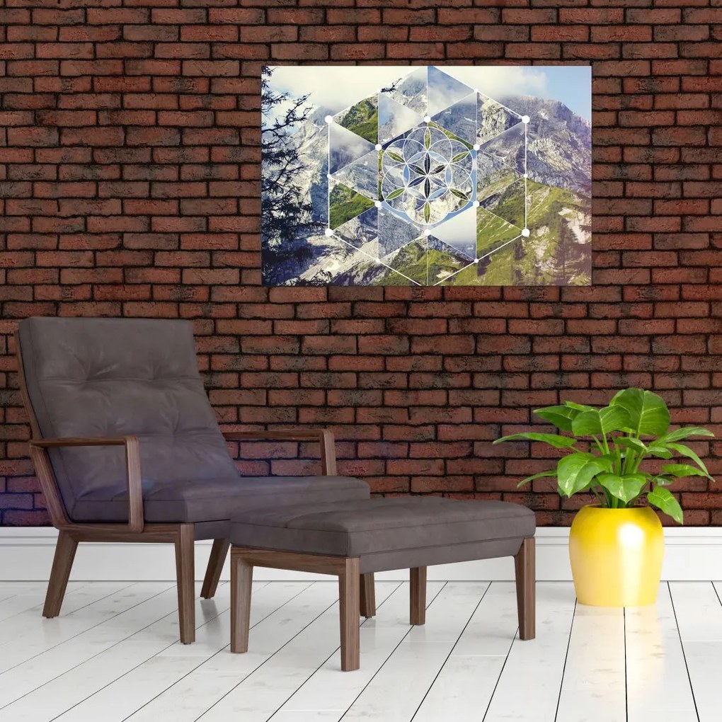 Tablou - Model geometric (90x60 cm)