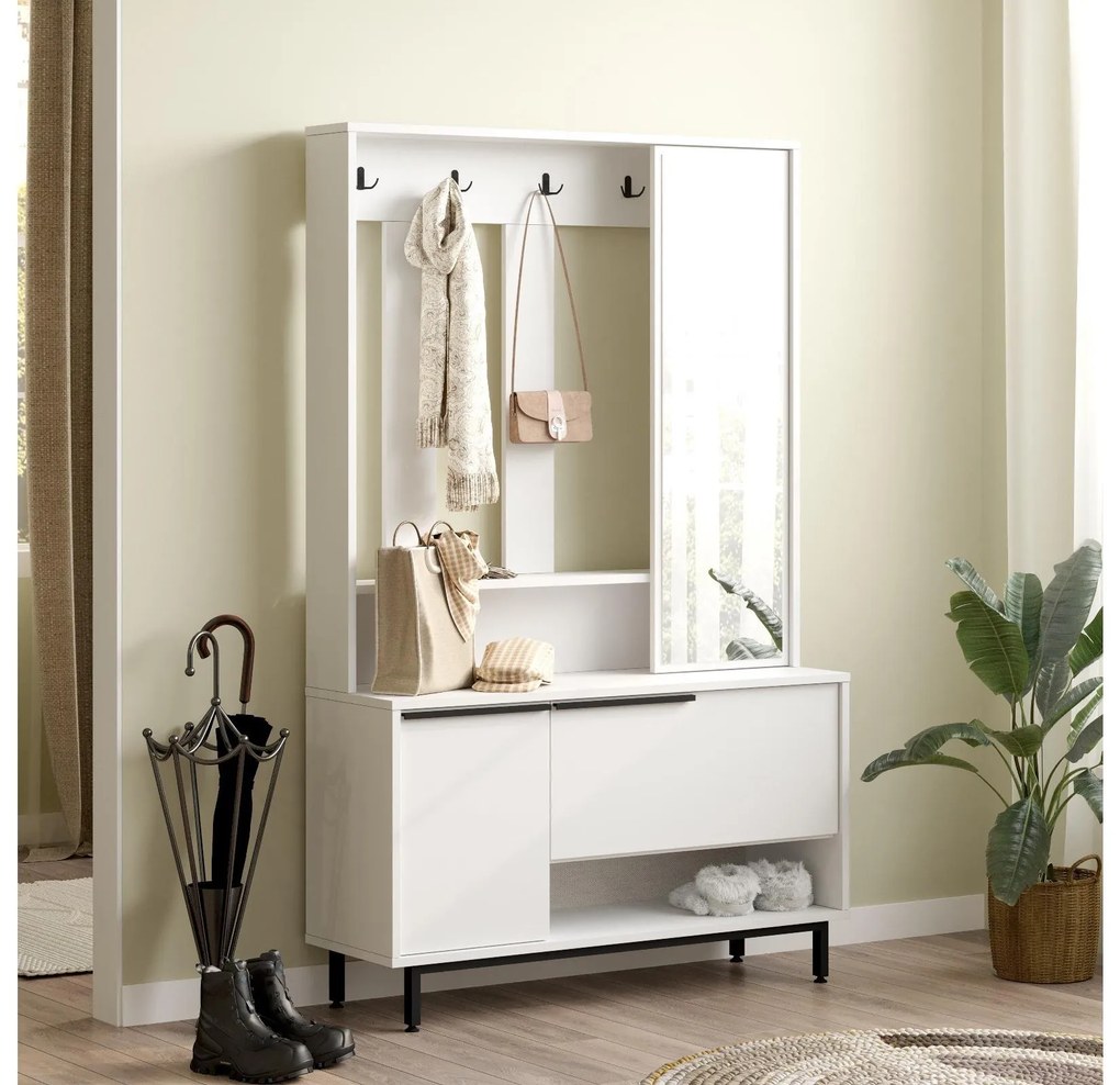 Mobilier Hol Nimelo 11 (alb) . 1093974