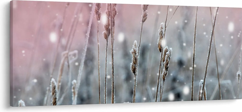 Tablou - Peisaj de iarnă (120x50 cm)