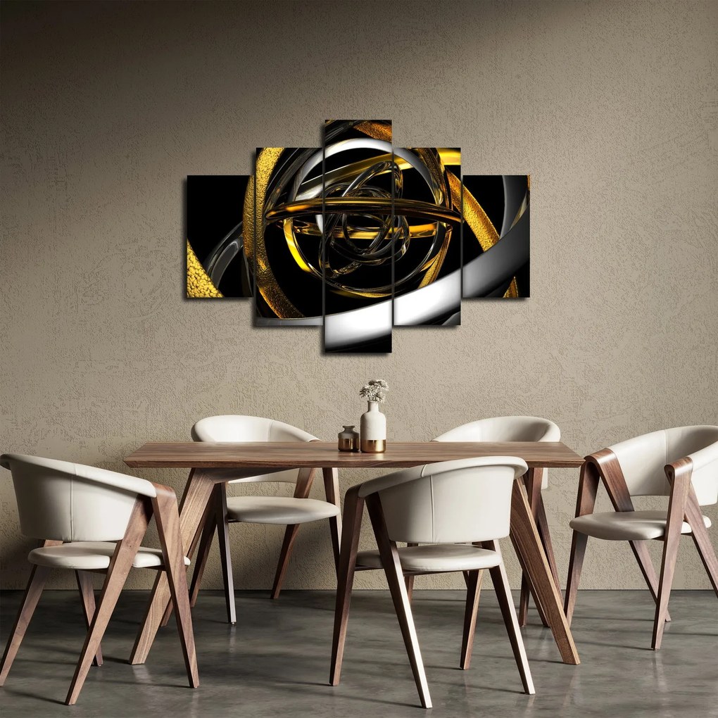 Tablou cu abstracție modernă (150x105 cm)