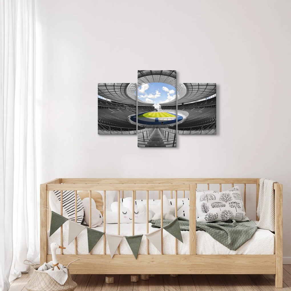Tablou - stadionul de fodbal (90x60 cm)