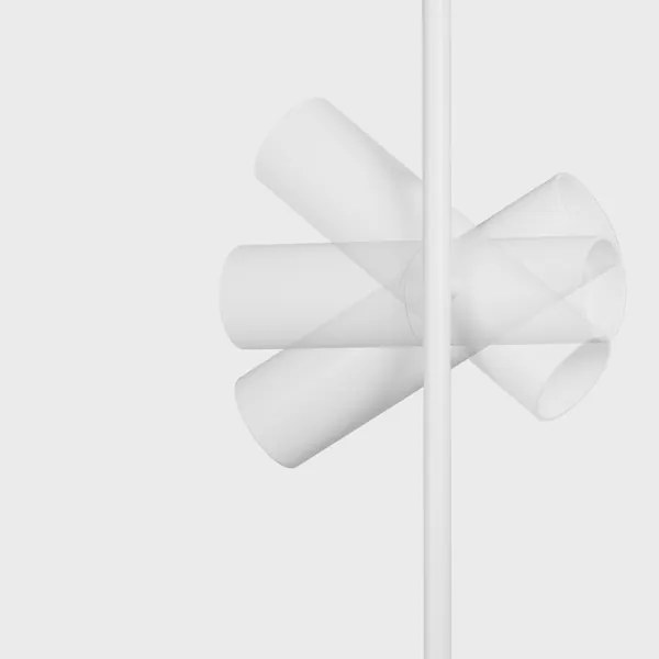 Lustră pe tijă Maytoni C021CL-02W ELTI 2xGU10/50W/230V alb