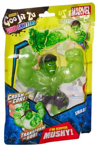 Figurina elastica Goo Jit Zu Goo Shifters Marvel- Green Hulk 42577-08115