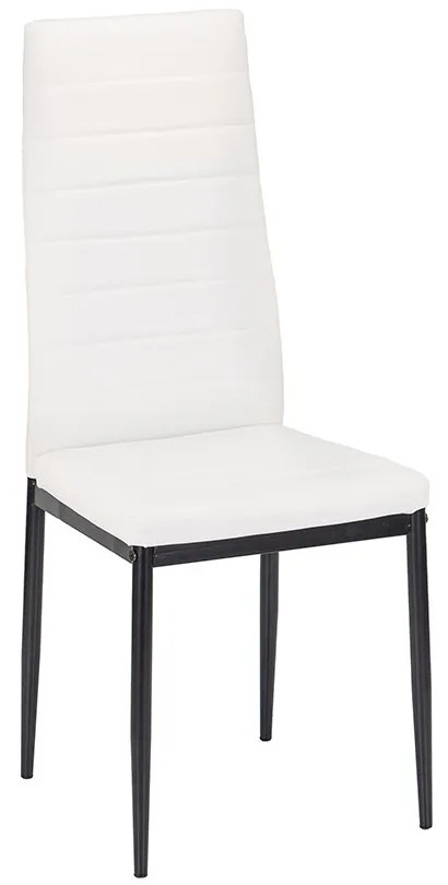 Rowan 4+1 set de sufragerie alb-negru