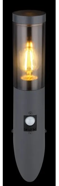 Aplică de exterior cu senzor BOSTON 1xE27/15W/230V IP44 Globo 3157SAS