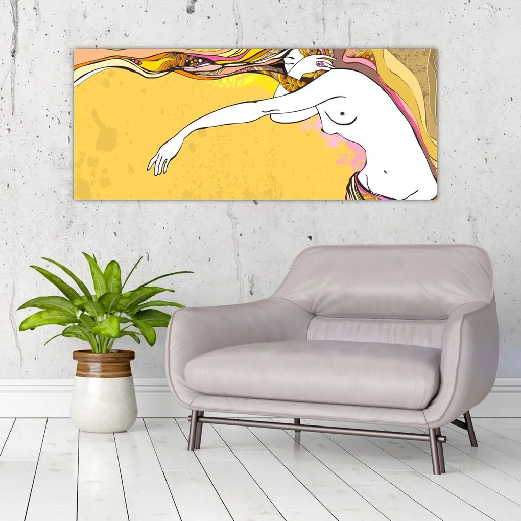 Tablou - Fata (120x50 cm)