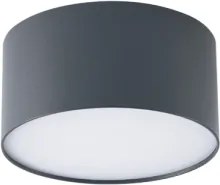Brilagi - Plafonieră LED pentru baie FORIS, 14 W, 230 V, Ø 12 cm, antracit, IP44