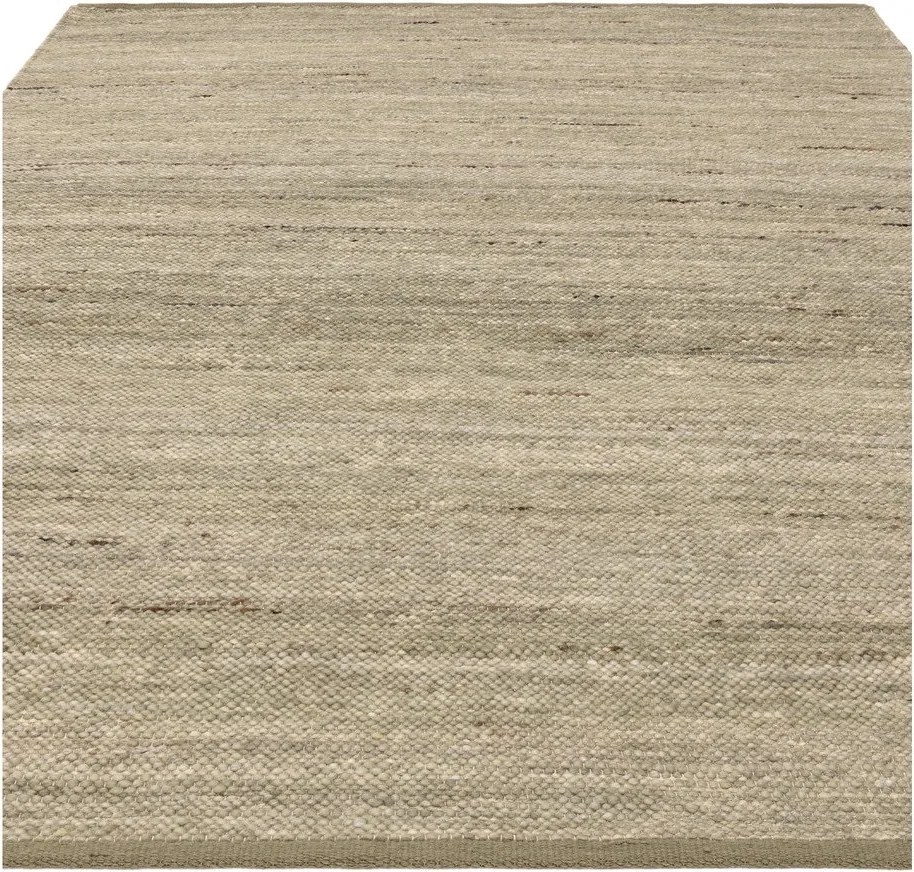 Covor kaki reversibil, țesut manual din amestesc de lână 120x170 cm Birkdale Pistachio – Asiatic Carpets