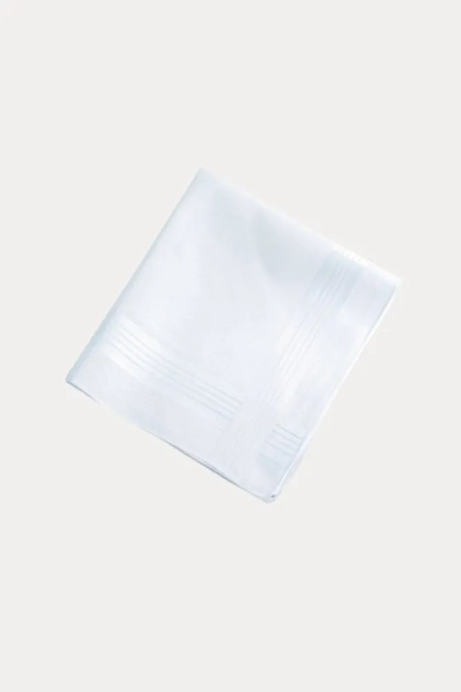 Batiste din bambus EROS, 3 buc Alb / White 43 x 43 cm În cutie cadou 3 buc