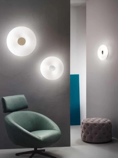 Ondaluce - Plafonieră DODI, 2xE27/15W/230V, Ø 33 cm, albă