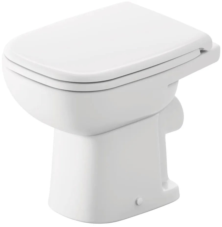 Vas WC pe pardoseală Duravit D-CODE 21080900002, ceramică, alb lucios