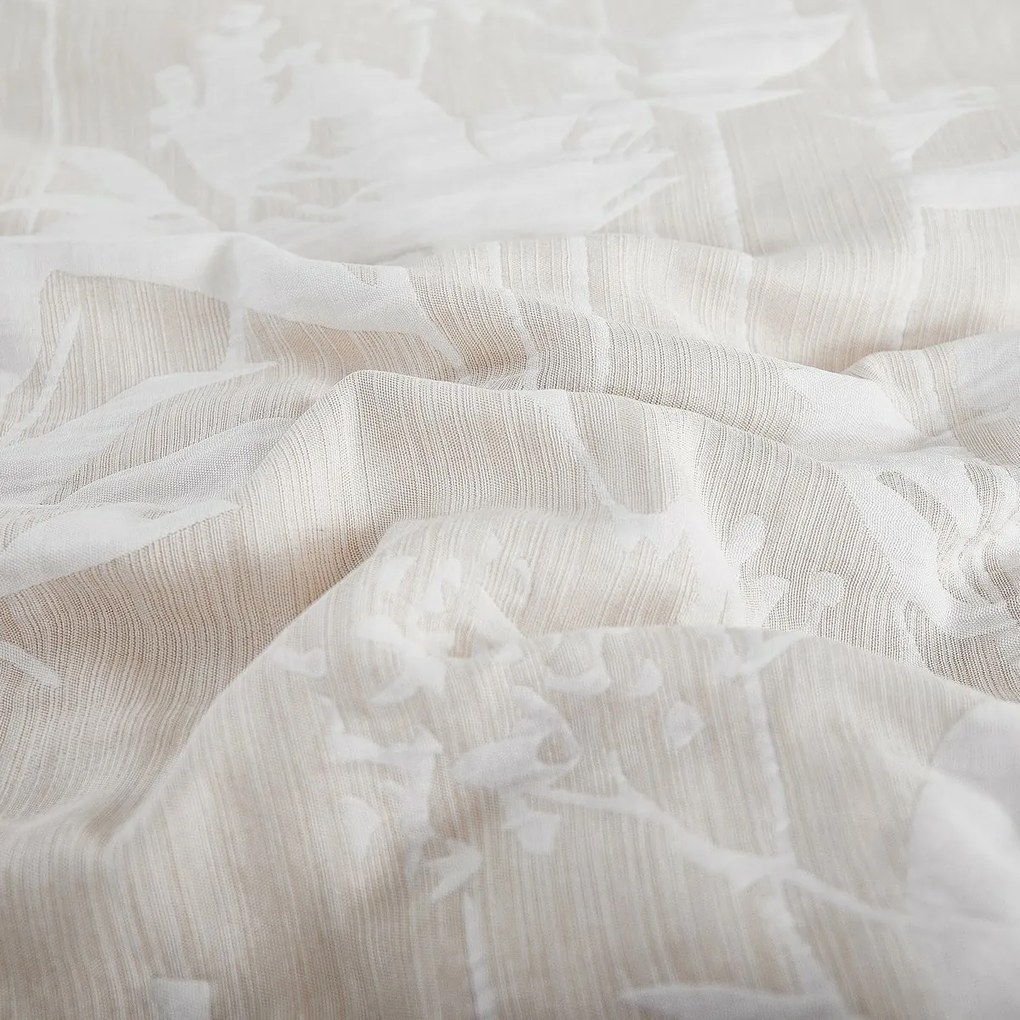 Lenjerie de pat din jacard Alabama bej, 140 x 200cm, 70 x 90 cm