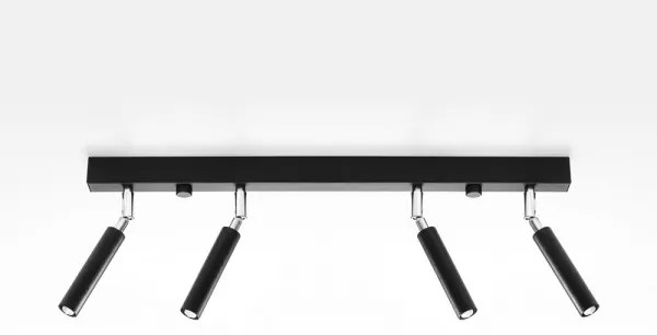 Spot EYETECH 4xG9/12W/230V negru