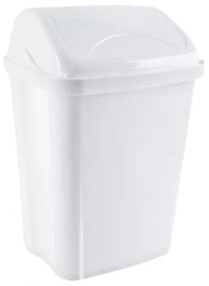 Coș de gunoi Orion VITTARIO 10 l,  alb