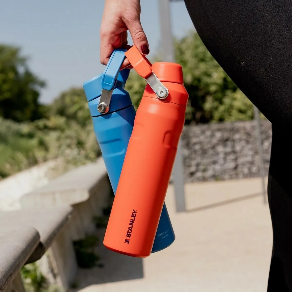 Sticlă de apă Stanley Aerolight IceFlow Fast Flow 600 ml Tigerlily